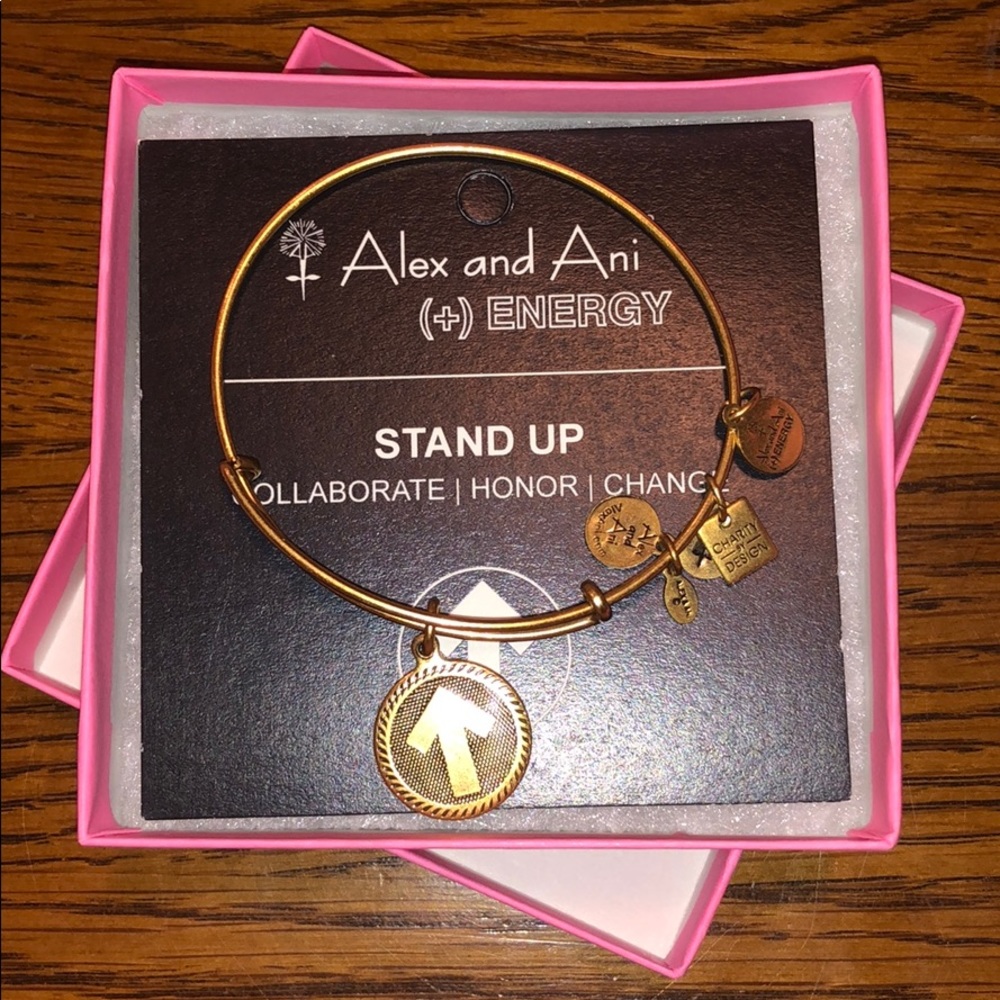 NEW In Box: Alex & Ani + Energy Stand Up Bracelet